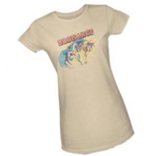 Bromance    Batman & Robin    Batman Crop Sleeve Fitted Juniors T Shirt, Small Clothing
