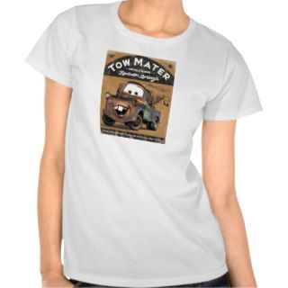 Cars' Tow Mater Disney T shirt