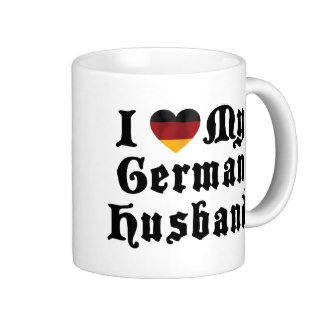 I Love My German Husband Gift Coffee Mug