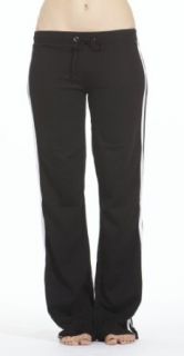 76833 B S Classic Designs French Terry Striped Sweats in BLACK Size S Clothing