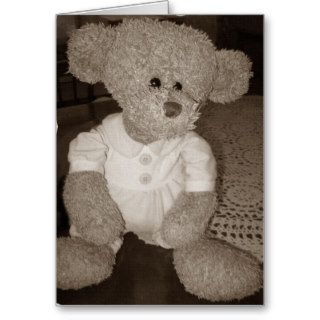 Old Teddy Bear Cards