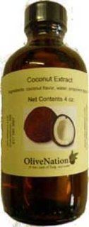 Coconut Extract 4 oz  Natural Flavoring Extracts  Grocery & Gourmet Food