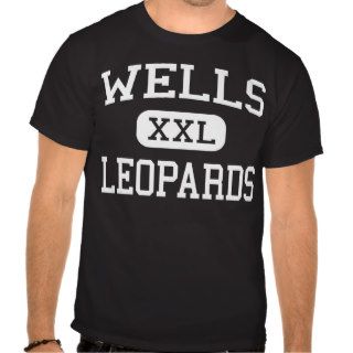 Wells   Leopards   High School   Wells Nevada Tshirt
