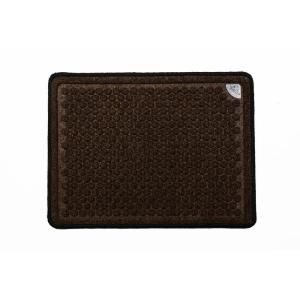 Dr. Doormat 36 in. x 24 in. Chocolate Brown Antimicrobial Treated Door Mat DRDINT2436BR