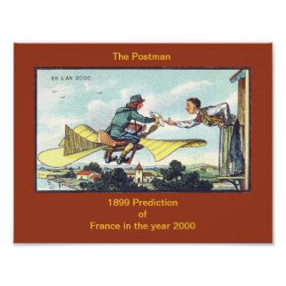 POSTMAN or MAILMAN 1899 Prediction of Year 2000 Poster