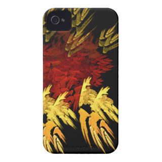 Firebird in Red Cloud Abstract Modern Art iPhone 4 Cover