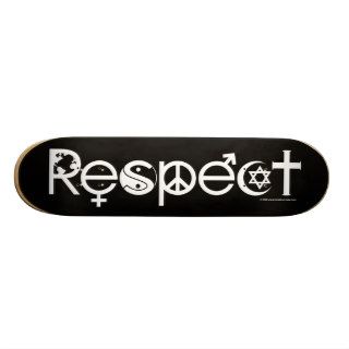 Coexist With Respect Skateboard