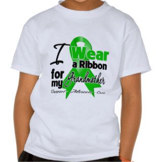 I Wear a Green Ribbon For My Grandmother T Shirts