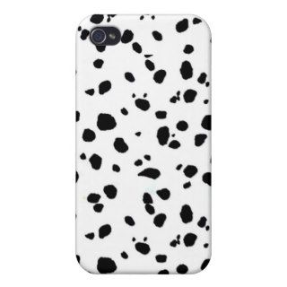 Dalmatian Fur Pern ed on  iPhone 4/4S Case