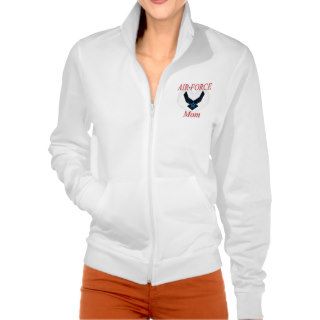 AIR FORCE MOM Jacket   Insignia, Heart & Red Text