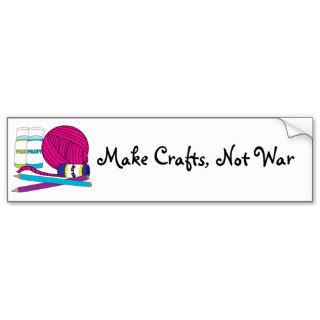 Make Crafts Bumper Sticker