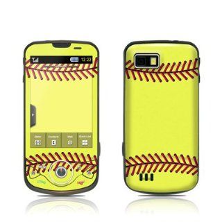 Softball Design Protective Skin Decal Sticker for Samsung Behold II / Behold 2 SGH T939 Cell Phone Cell Phones & Accessories