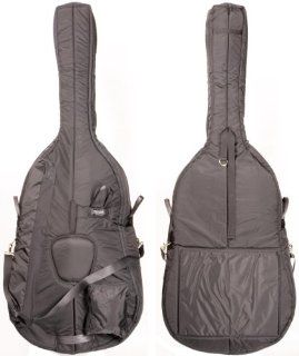 Mooradian 3/4 Standard Upright String Double Bass Bag   Black Musical Instruments