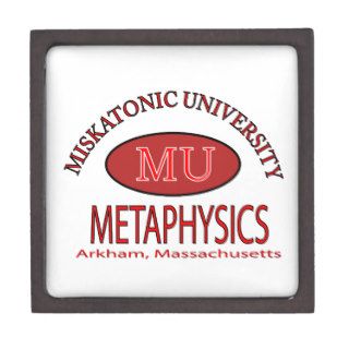 Miskatonic University, Department of Metaphysics Premium Jewelry Box