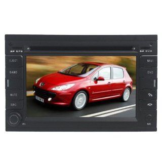 Tyso For Peugeot 307 6.2" CAR DVD Player GPS Navigation Navi iPod Bluetooth TV Radio FM Free Map CD8917  In Dash Vehicle Gps Units  GPS & Navigation