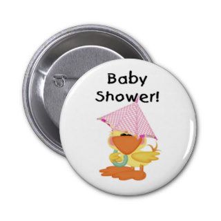 Duck with Pink Umbrella Baby Shower