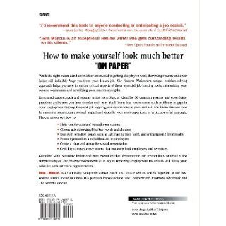 The Resume Makeover 50 Common Problems With Resumes and Cover Letters   and How to Fix Them John Marcus 0639785381785 Books