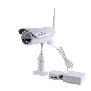 TriVision NC 336PW H.264, Wi Fi Wirelss HD 1080P Home IP Security Camera Outdoor. Install in 3 Steps with Our Free iPhone, iPad and Android apps. 15m Night Vision, Motion Sensor, SD card DVR expadable 128Gb, and more
