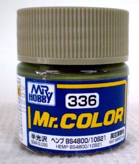 Mr. Color 336   Hemp BS4800/10B21 (Semi Gloss/Aircraft) Toys & Games