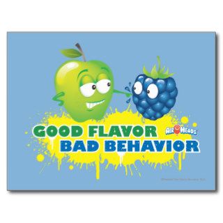 Good Flavor, Bad Behavior Postcards