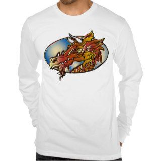 Mythical Creatures Dragon Head T Shirts