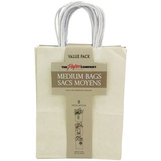 DMD Medium Sage/ Champagne Gift Bags (Pack of 8) DMD Other Crafts