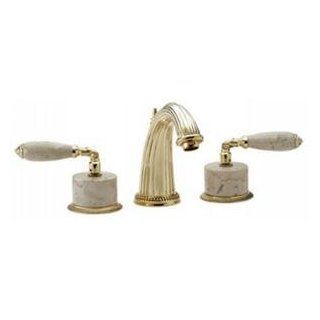 Phylrich K338D_003   Valencia Lavatory Faucet Beige Marble Lever Handles   Touch On Bathroom Sink Faucets  