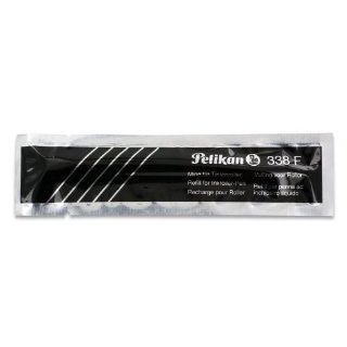 Pelikan 338 F Roller Ball Pen Refill, Black Ink, Fine Point, Pack of 12 