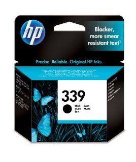 HP 339 Ink Cartridge   Black   Inkjet   860 Page   1 / Box