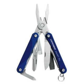Leatherman Tool Group Squirt Size Blue Multi Purpose Key Chain Tool with Pliers 831192