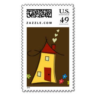 Brown Home Sweet Home Postage