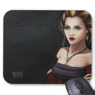 Lady Undya Quest Master Materia Magica Online Game Mousepads