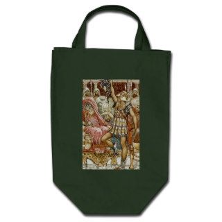 Perseus Delivering Medusa's Head Tote Bags