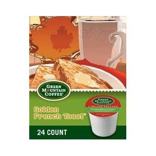 Green Mountain *Limited Edition* GOLDEN FRENCH TOAST (1 Box of 24 K Cups)  Coffee Brewing Machine Cups  Grocery & Gourmet Food