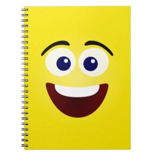 Laughing Smiley Face Notebook
