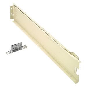 Richelieu Hardware Blum Metabox Cream Finish 18 in./450 mm Pull Out Drawer System UCT320M4500C34