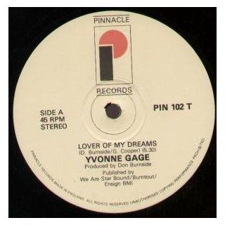 Lover Of My Dreams 12 Inch (12" Vinyl Single) UK Pinnacle Music