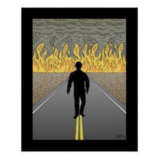 Leaving the Flames Behind Poster