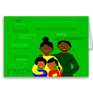 Kwanzaa Family Card