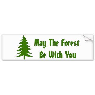 Forest Blessing Bumper Sticker