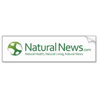 Natural News Logo Bumpersticker Bumper Stickers