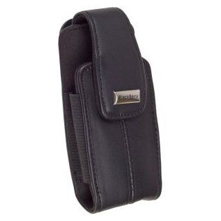 Blackberry Pearl 8100 8110 8120 8130 Leather Swivel Holster Case   Dark Brown Cell Phones & Accessories