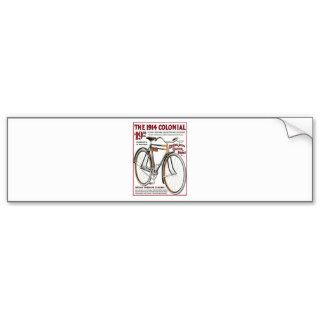 Vintage Bicycle Advertisement Bumper Stickers