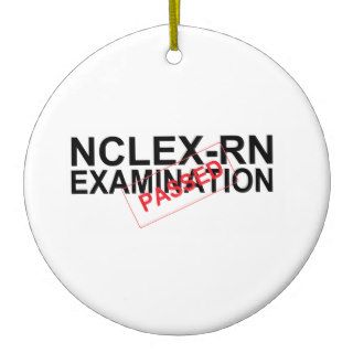 NCLEX   RN Examination Passed Ornament