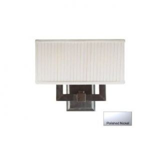 Hudson Valley Lighting 352 PN Two Light Wall Sconce from the Waverly Collection, Polished Nickel    