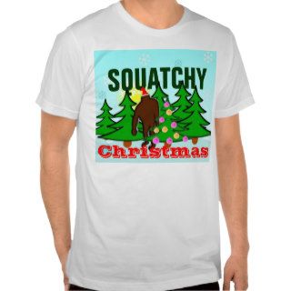Squatchy Christmas T Shirt