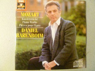 Daniel Barenboim / Mozart Piano Pieces K 397 485 511 355 540 574 KV1 5 9a, 33b 61g Nr 2 (EMI) Music