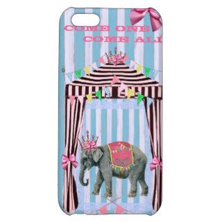 Vintage Circus Elephant   Come One Come All iPhone 5C Cases