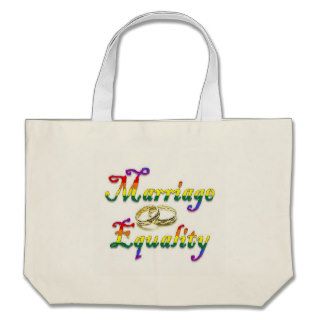 Marriage Equality Canvas Bags