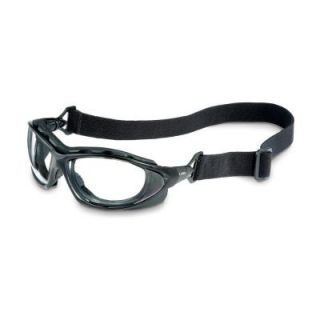Uvex Seismic Sealed Eyewear Safety Glasses with Clear Tint AF Lens and Black Frame S0600X